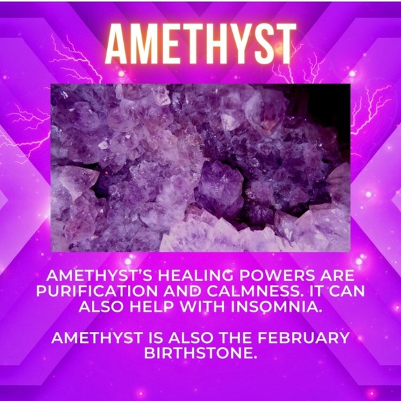 New Amethyst Silver Ring - Picture 7 of 7